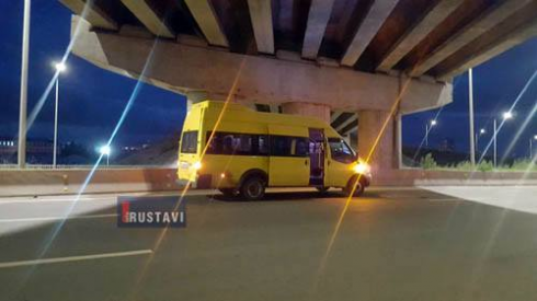 ავარია ავტობანზე