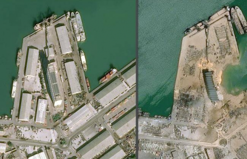 ბეირუთი აფეთქების შემდეგ [photo]