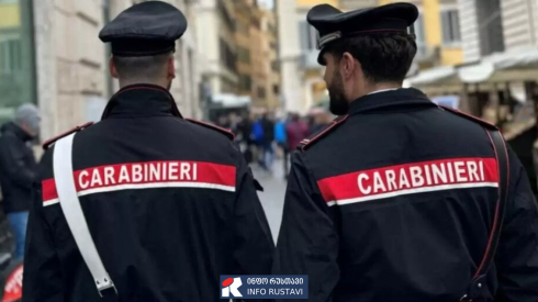 იტალიაში ქურდობის ფაქტზე ქართველი მამაკაცი დააკავეს