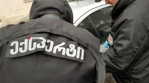 ხმაური პოლიციის სამმართველოსთან (video)