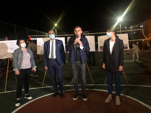 "შევცვალეთ ვენტილატორი და ნაპერწკლის დამჭერი"