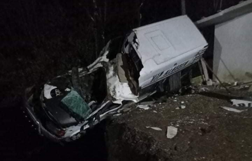 ერთმანეთის მიყოლებით 2 ავარია მოხდა [photo]