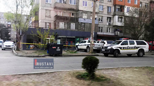 რუსთავში სურსათის მაღაზია გაქურდეს