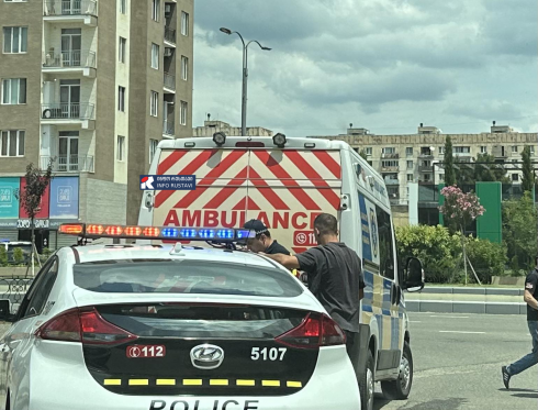 რუსთავში ქვეითს ავტომობილი დაეჯახა