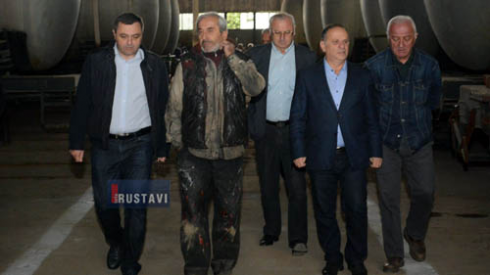 ირაკლი ტაბაღუა სხვადასხვა პროფესიის ადამიანებს შეხვდა