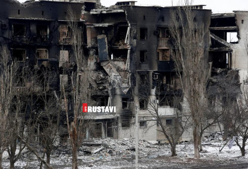დაბომბვების შედეგად მთლიანად განადგურდა ქალაქი ვოლნოვახა