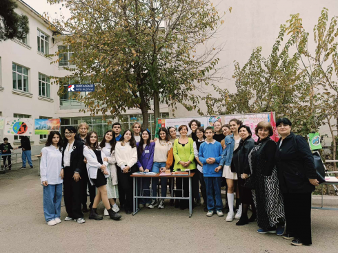 სამეცნიერო პიკნიკი რუსთავის მე-9 სკოლაში [photo]