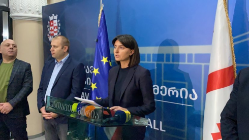 ნინო ლაცაბიძის ბრიფინგი [video]