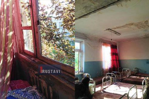 მდგომარეობა რუსთავის ბაღებში