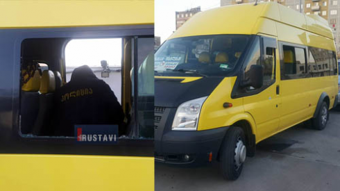"ყვითელ მარშუტკაში" მგზავრი დააკავეს.