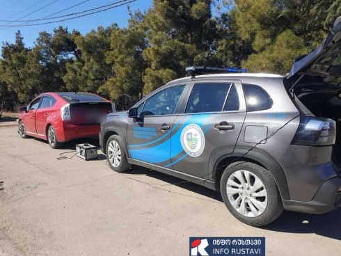 რუსთავში 41 ავტომობილის მძღოლი დააჯარიმეს