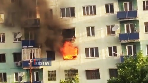 რუსთავში ჯარისკაცებმა 2 ბავშვი გადაარჩინეს [video]