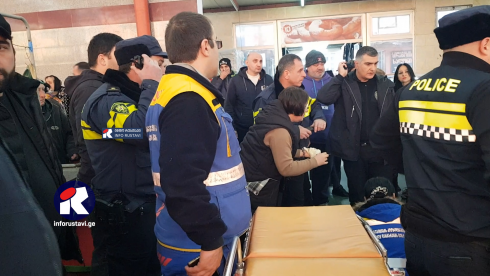 რა ხდებოდა მკვლელობის პირველ წუთებში ბაზრის შიდა ტერიტორიაზე [video]