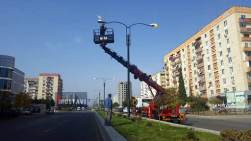 გარე განათების რეაბილიტაცია