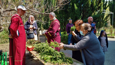 ბზობის დღესასწაული რუსთავში [photo]