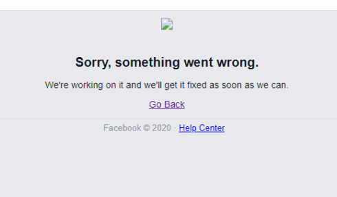 Facebook გაითიშა