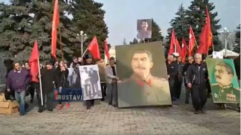 გორში სტალინის დაბადების დღეს აღნიშნავენ