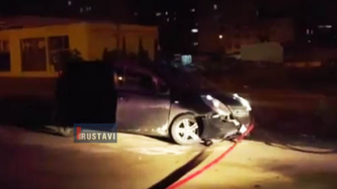 საპატრულო პოლიციის დევნა და გაქცეული მძღოლი (ვიდეო).