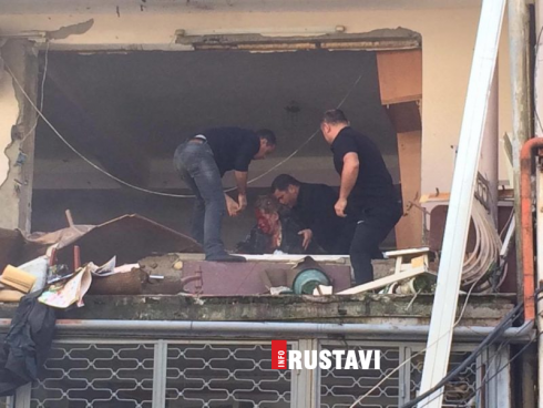 აფეთქება საცხოვრებელ სახლში