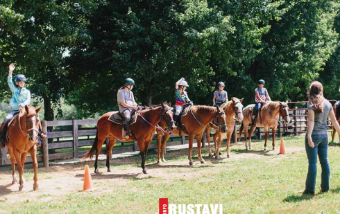 რუსთავში საცხენოსნო სკოლა მოეწყობა