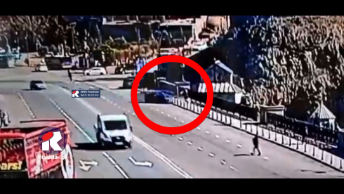 როგორ გადავარდა ავტომობილი მტკვარში [video]