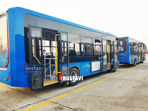 როგორი ავტობუსები ივლის რუსთავში [photo]