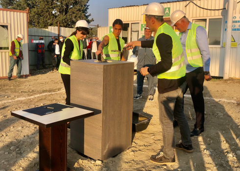 რუსთავის პარკში სპორტკომპლექსის შენება დაიწყო [video]