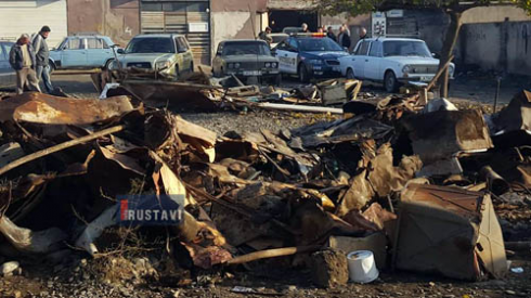 "მოვიდნენ და ტრაქტორით დაანგრიეს დახლები" (ვიდეო)