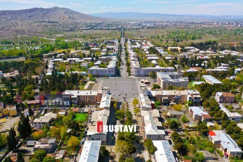 ავტომობილებისგან დაცლილი რუსთავის ქუჩები [photo]