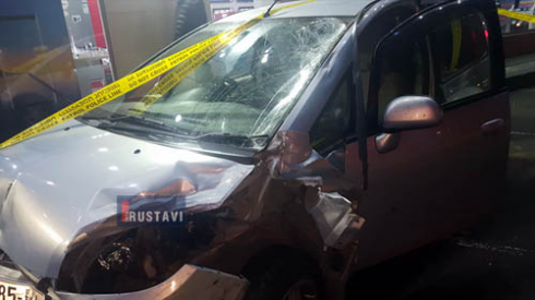 ავარია რუსთავში მსხვერპლით დასრულდა (ვიდეო)