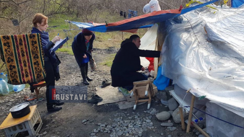 ავარია მეგობრობის გამზირზე (ვიდეო)