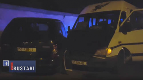 ავარიაში რუსთავის სამგზავრო მიკროავტუბუსი მოყვა (ვიდეო).
