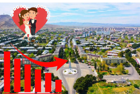 რუსთავში ქორწინებების რიცხვი შემცირდა