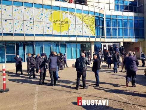 პროტესტის მეორე დღე ლილოს ბაზრობაზე