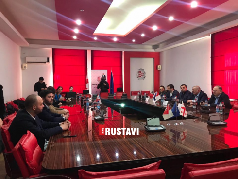 რუსთავს ქალაქ ლოძის წარმომადგენლები ესტუმრნენ