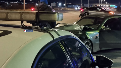 ავარია რუსთავის ავტობანზე [photo]