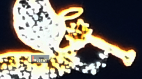 ანგელოზები რუსთავის ცენტრალურ ხიდზე [photo]