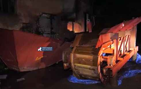 ძვირადღირებული სამშენებლო დანადგარის ქურდობის ფაქტი