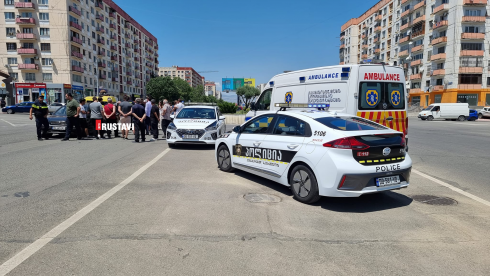 ავტოსაგზაო შემთხვევა რუსთავში [photo]