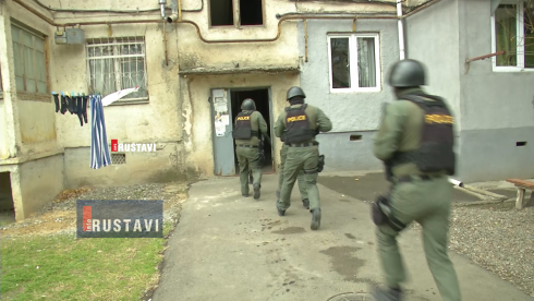 სპეცოპერაცია რუსთავში (ვიდეო)