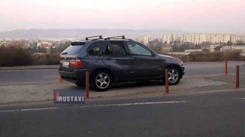 ავტოსაგზაო შემთხვევა ავტობანზე (Photo)